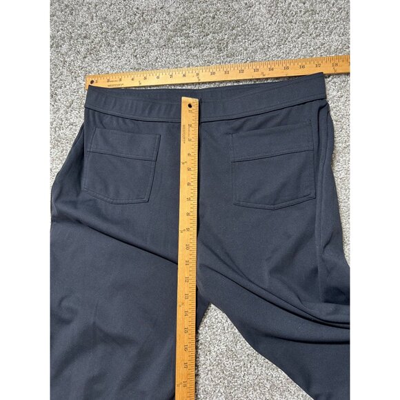 Halara Womens Sz XL High Waisted Button Multiple Pockets Wide Leg Casual Pants - Picture 4 of 9